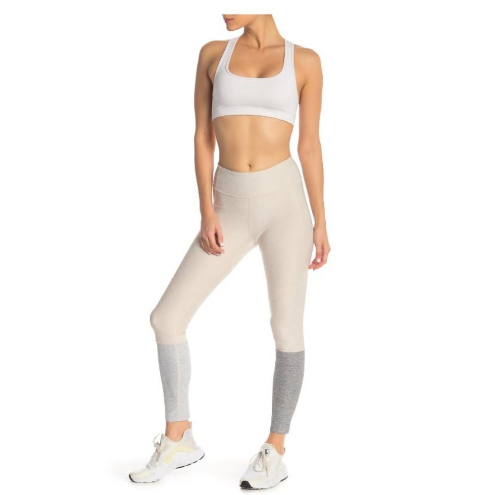 OUTDOOR VOICES Fitted Colorblock Leggings - Picture 1 of 5